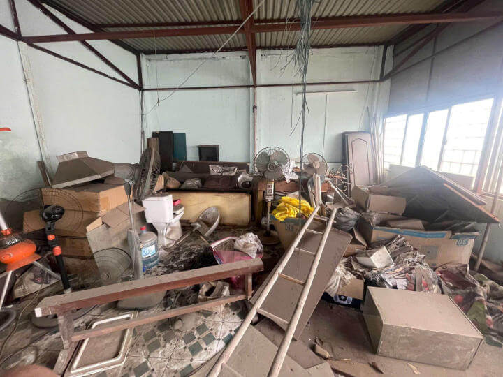 Chuẩn bị mặt bằng trước khi cải tạo nhà phố