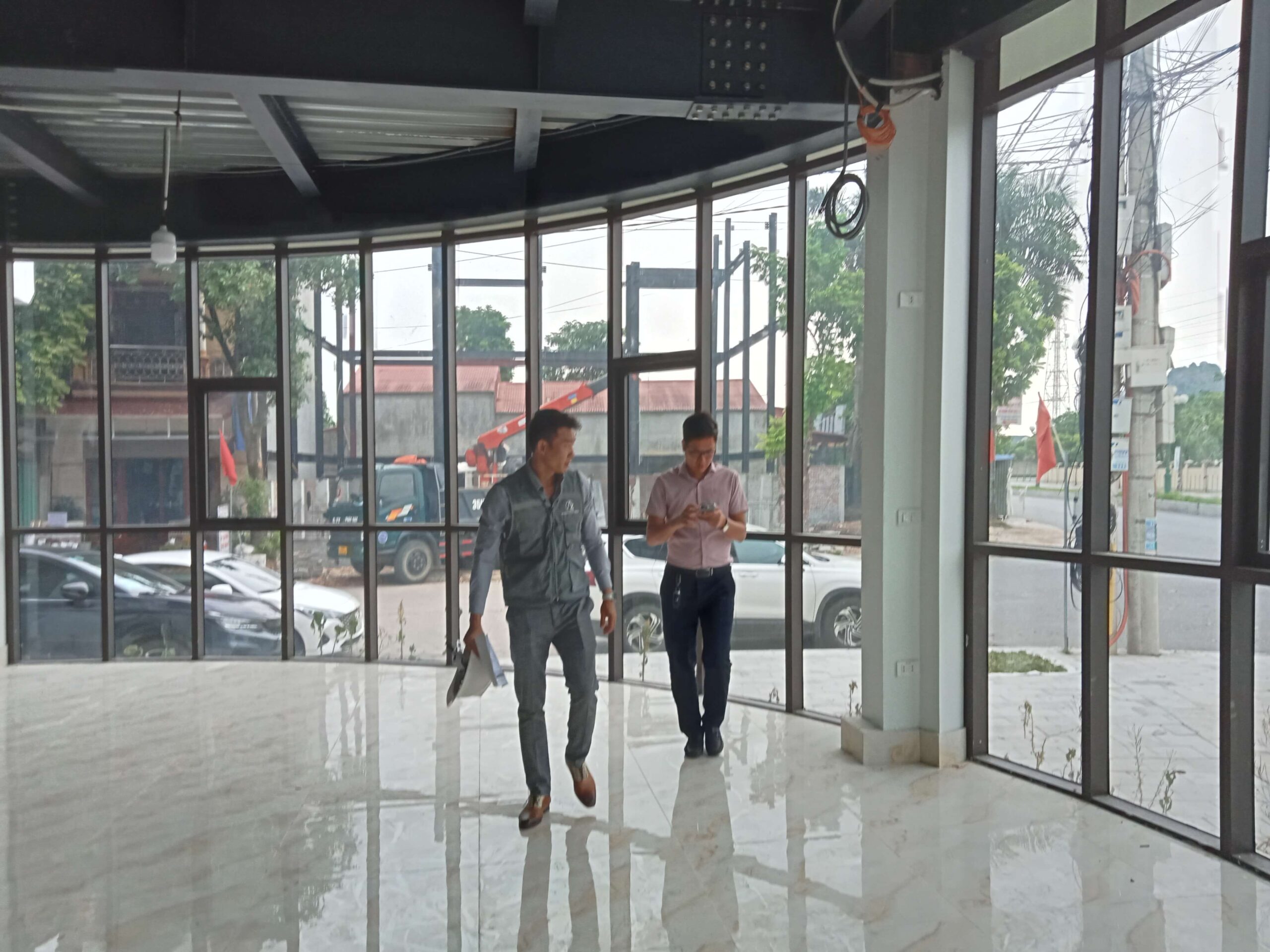Mặt tiền của chi nhánh ngân hàng OCB