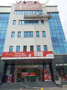 Thi công cải tạo dự án Viettel