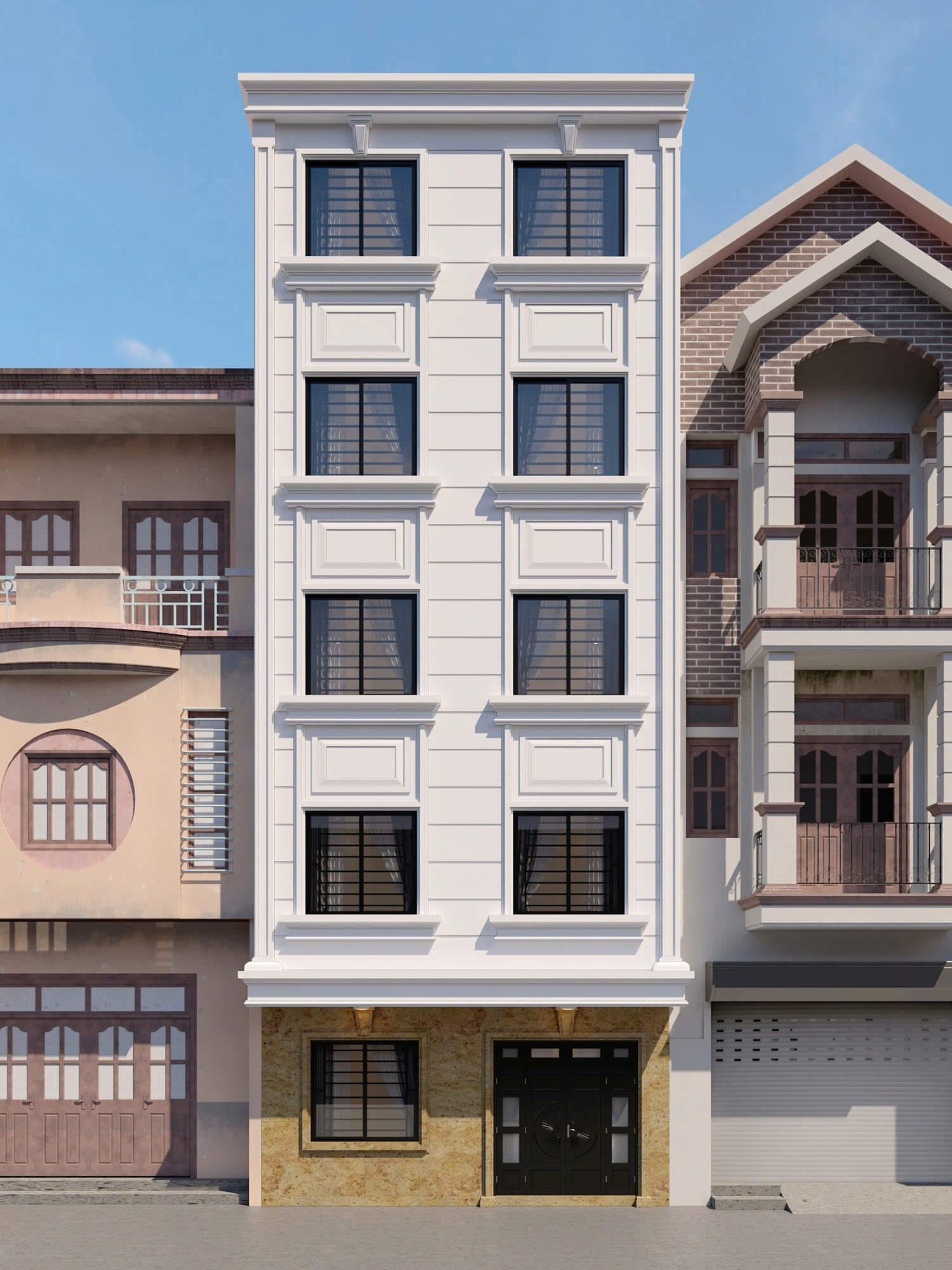 Thi công nhà phố Phú Đô