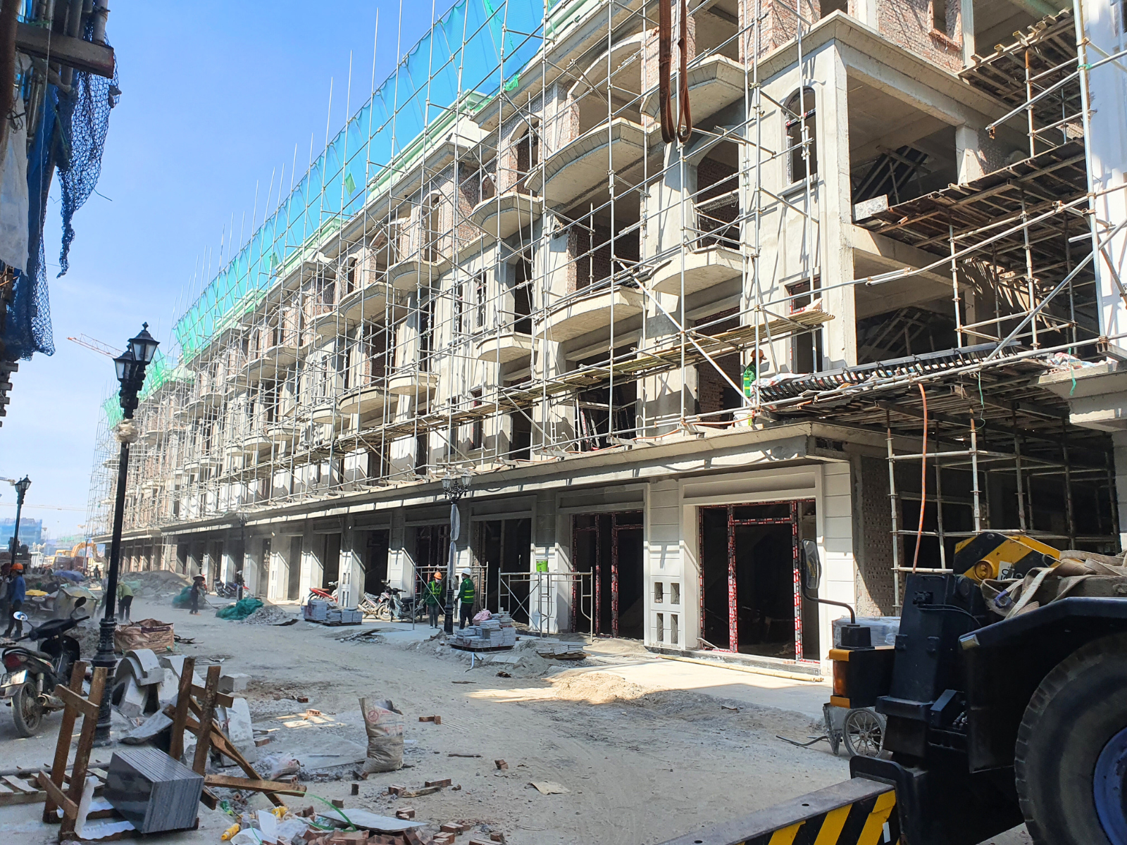 Xây trát cho dự án