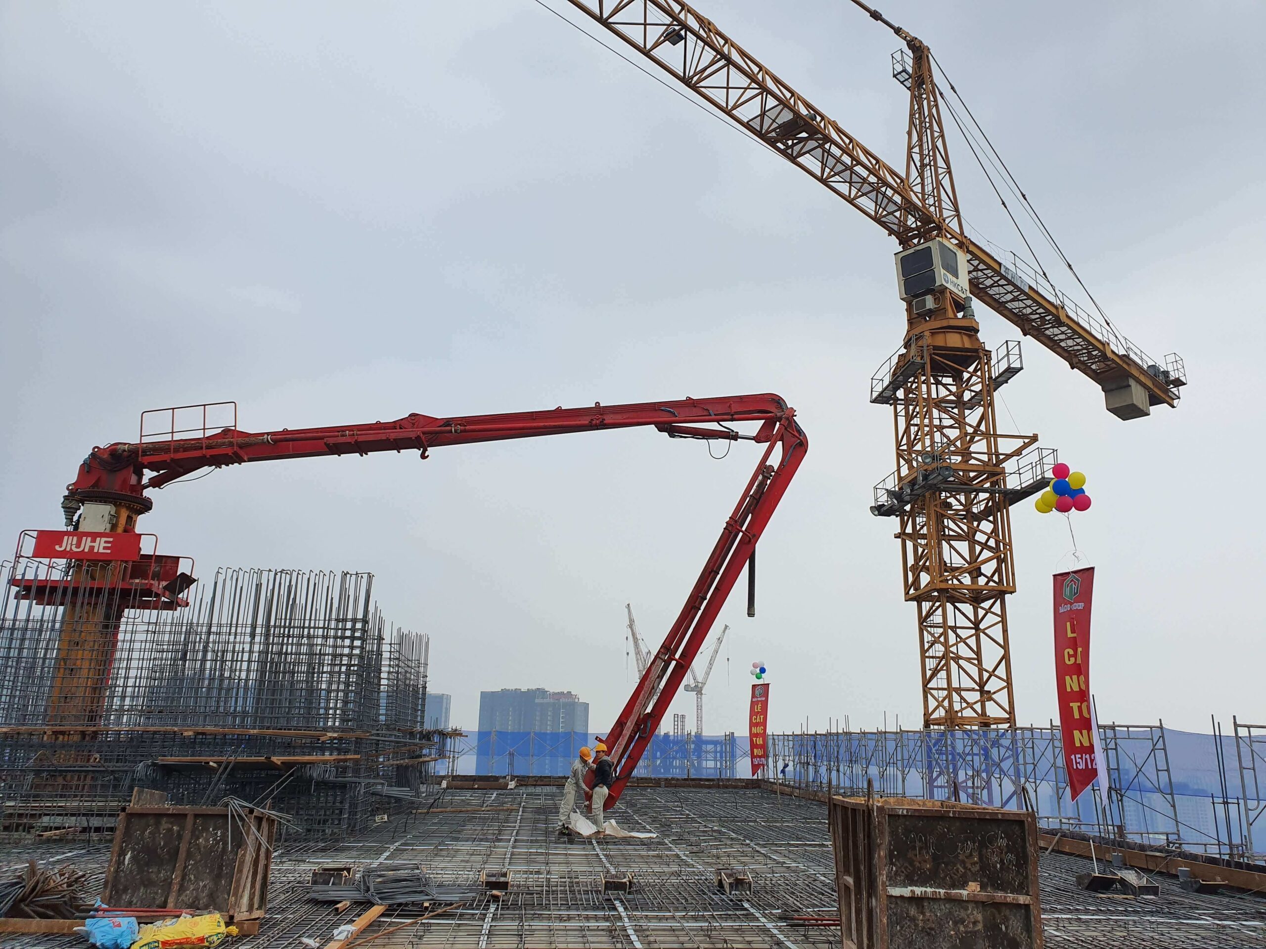 Công trường của dự án