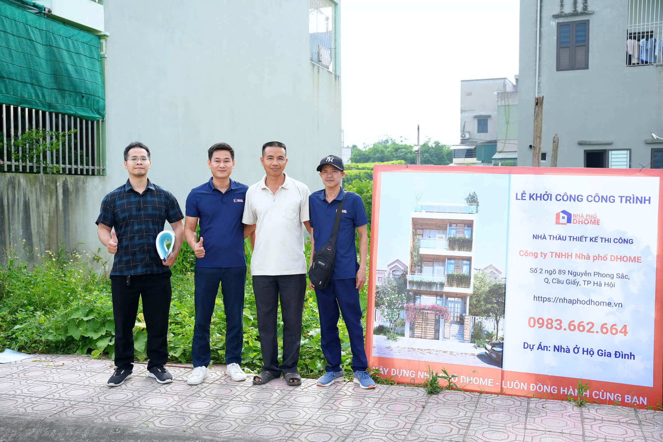 Nhà phố DHome có mặt tại lễ khởi công