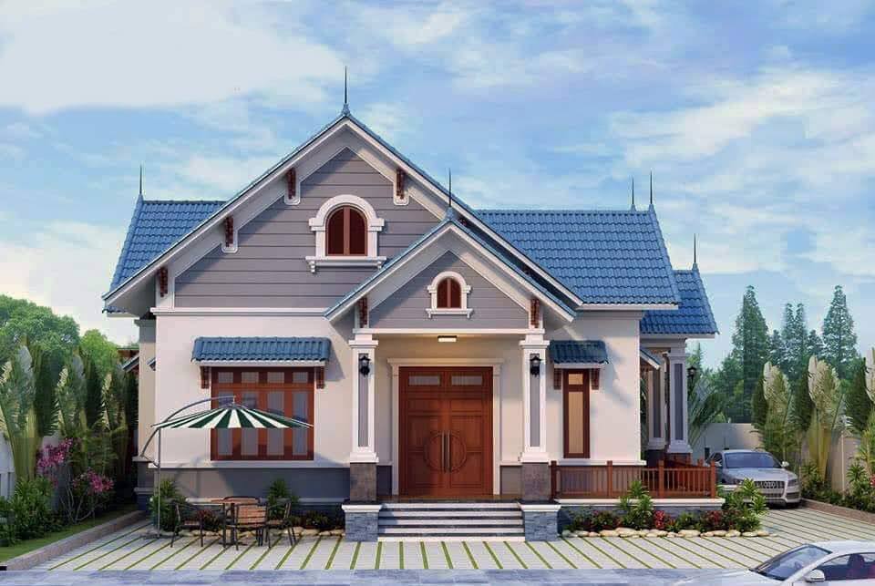 Mẫu nhà 1 tầng đẹp hiện đại
