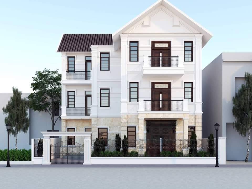 Không gian sống chuẩn resort với biệt thự 2 tầng có sân vườn rộng
