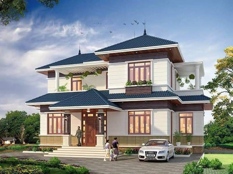 Nhà biệt thự 2 tầng hiện đại