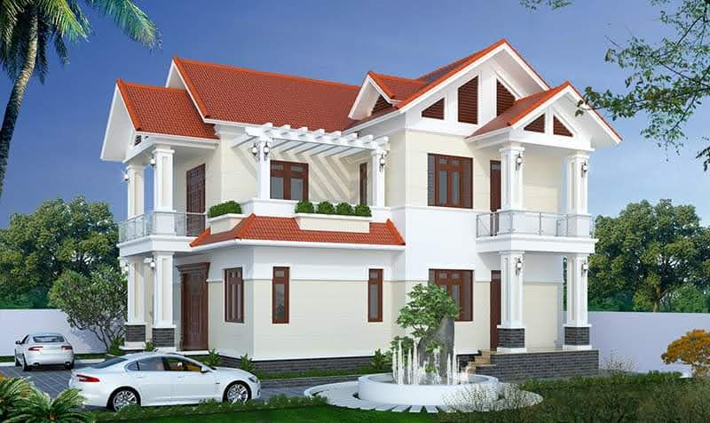 Nhà biệt thự tân cổ điển 