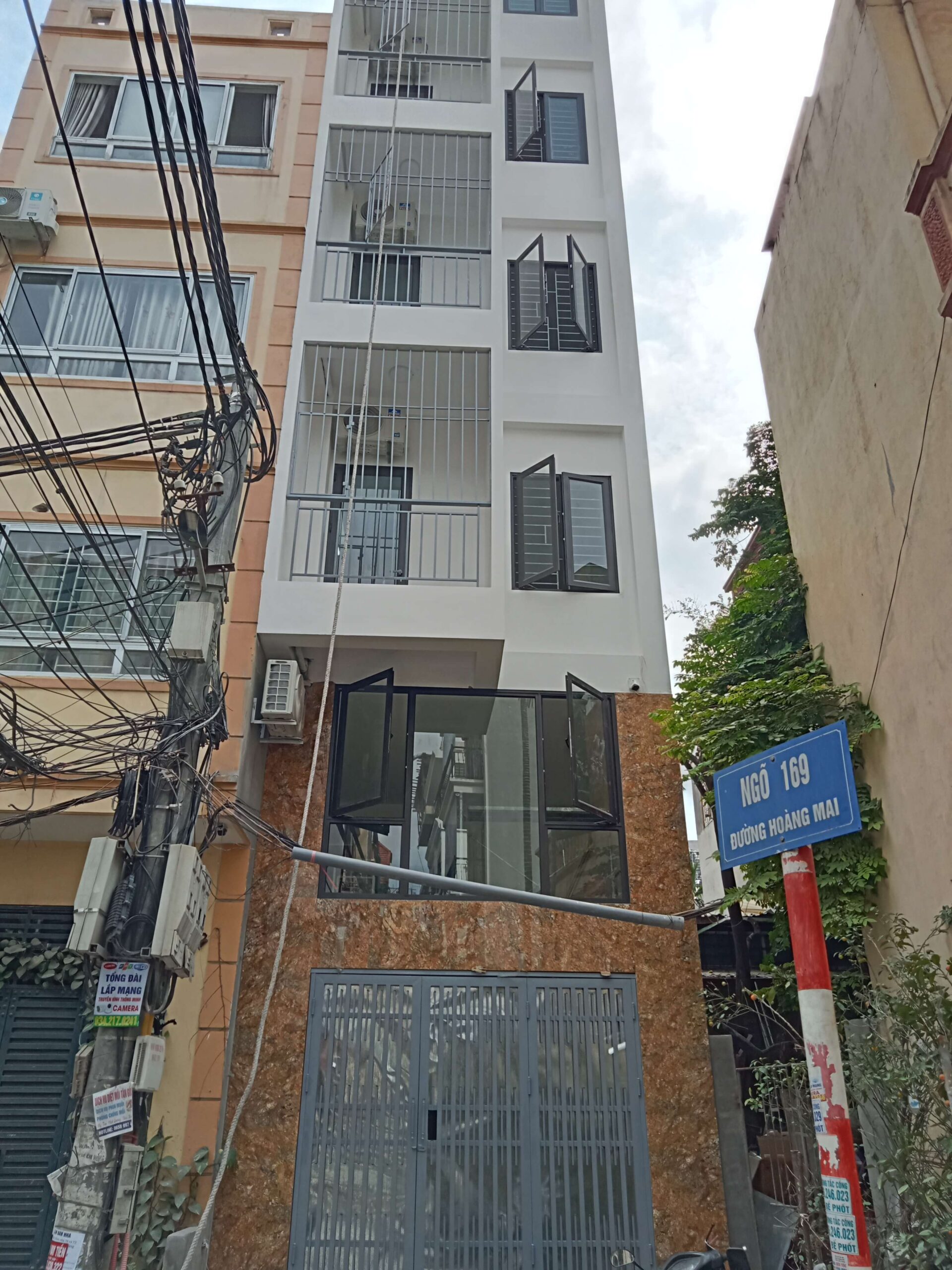 Thi công nhà phố 169 Hoàng Mai
