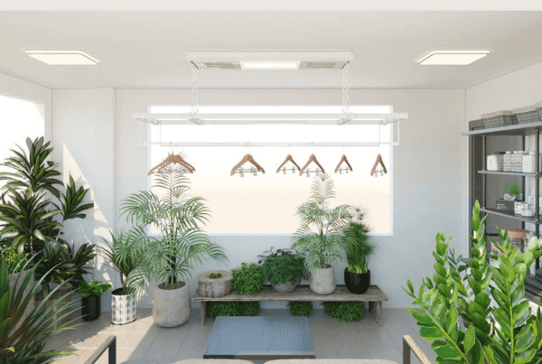 Khu vực ban công rộng thoáng 