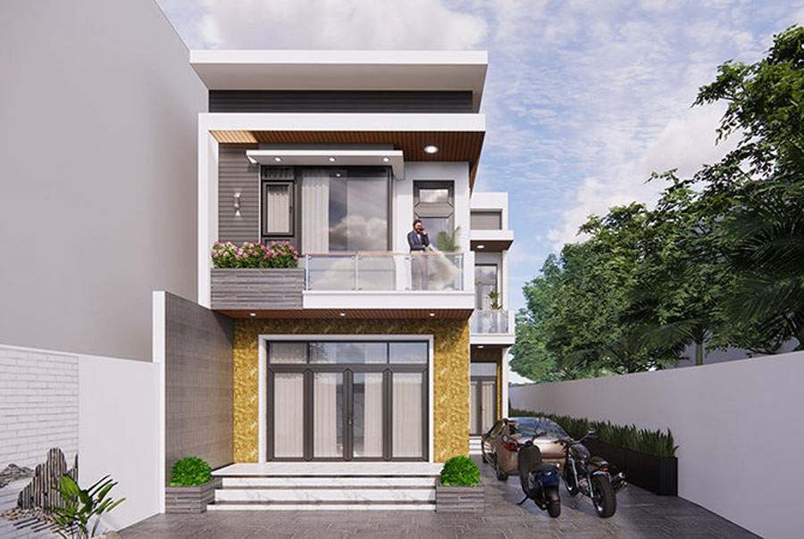 Mẫu nhà 1 lầu 1 trệt 5x15