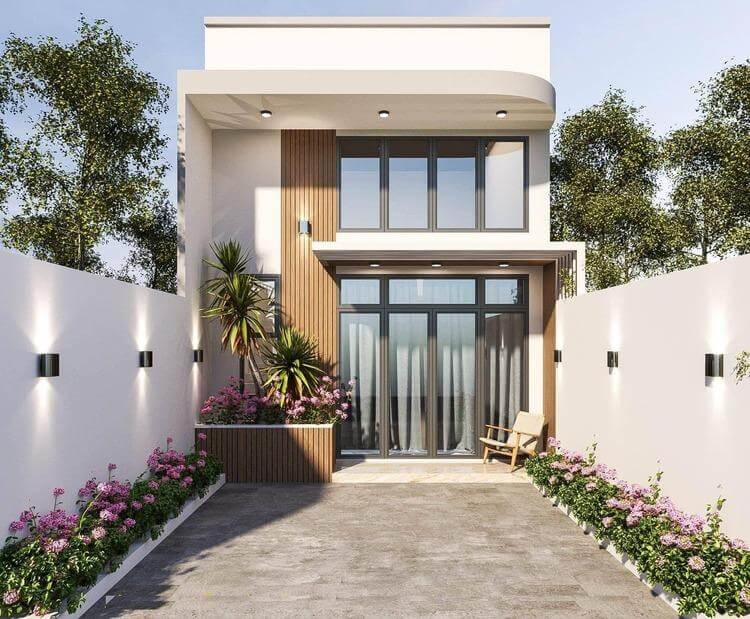 Nhà cấp 4 hiện đại 5x20