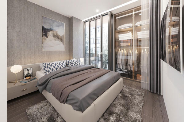 Không gian nội thất hài hòa giữa bố cục và công năng 